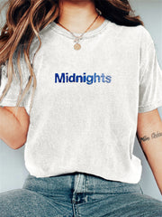 Midnights AOTY Gradient Embroidered T Shirt