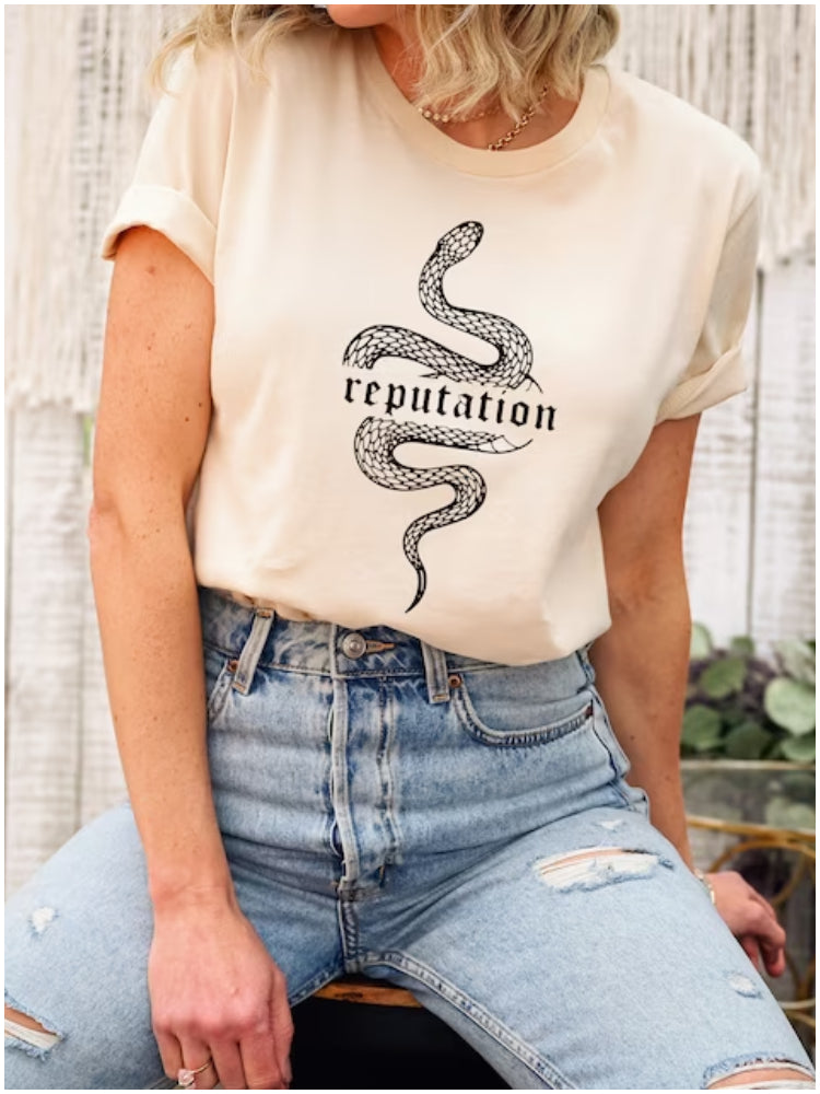 T.S. Reputation Snake Shirt