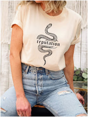 T.S. Reputation Snake Shirt