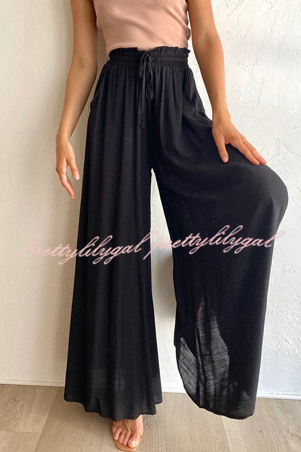 Full of Dreams Pocketed Wide Leg Pants