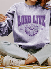 TS Long Live Fighting Dragons with You Washed Sweatshirt