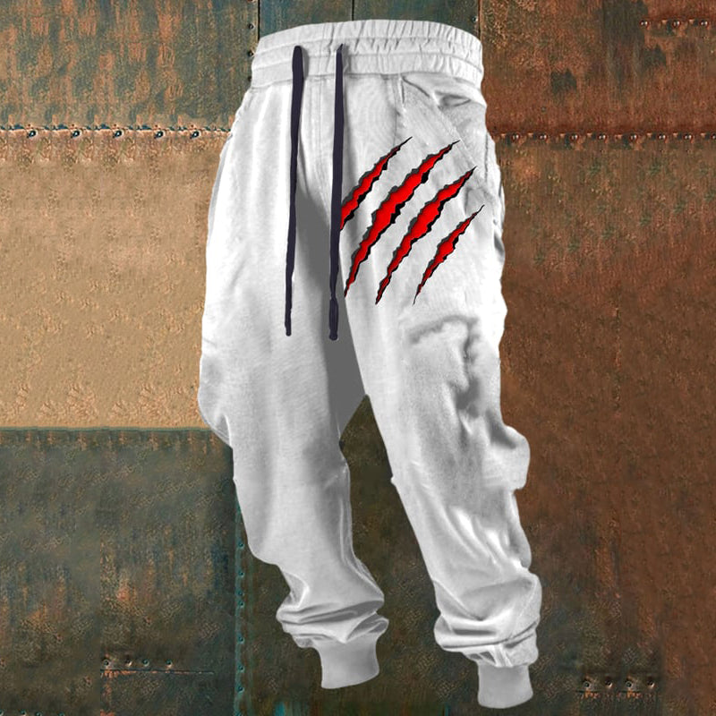 Men's Halloween Art Print Casual Pants