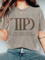 The Tortured Poets Department Vintage Washed T Shirt