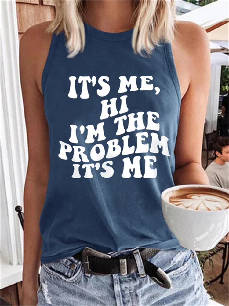 Women's Lyrics Its Me Hi I'm The Problem Vest