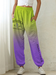 1988 Halloween Horror Movie Gradient Cozy Sweatpants