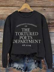 The Tortured Poets Department Vintage Comfy Sweatshirt