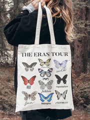 TS the Eras Tour Butterflies Graphic Ecofriendly Bag