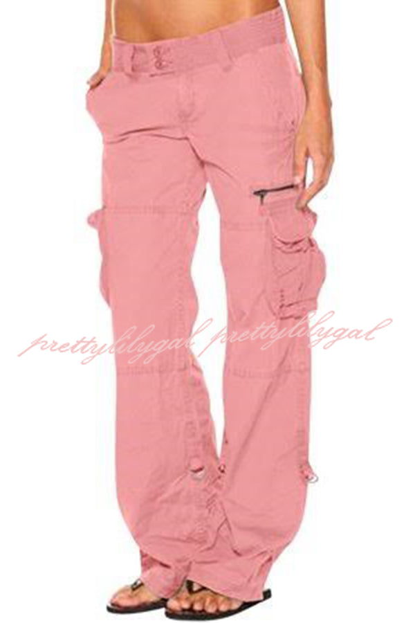 Women's Tactical Active Loose Multi-Pockets Cargo Pants