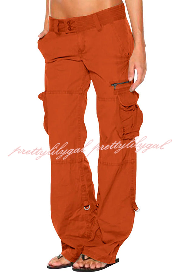 Women's Tactical Active Loose Multi-Pockets Cargo Pants