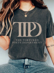 The Tortured Poets Department Vintage Washed T Shirt