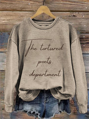 The Tortured Poets Department Print Sweatshirt