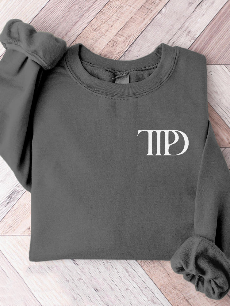 The Tortured Poets Department Inspired Vintage Sweatshirt