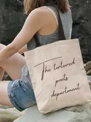 The Tortured Poets Department Print Canvas Bag