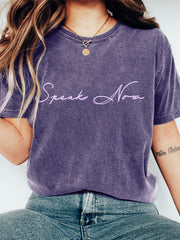 Speak Now Vintage Washed T Shirt