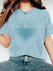 TS In My Mom Era Graphic Vintage Washed T Shirt