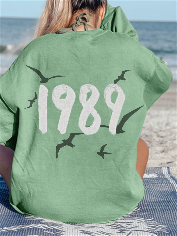 TS 1989 Special Edition Seagulls Graphic Sweatshirt