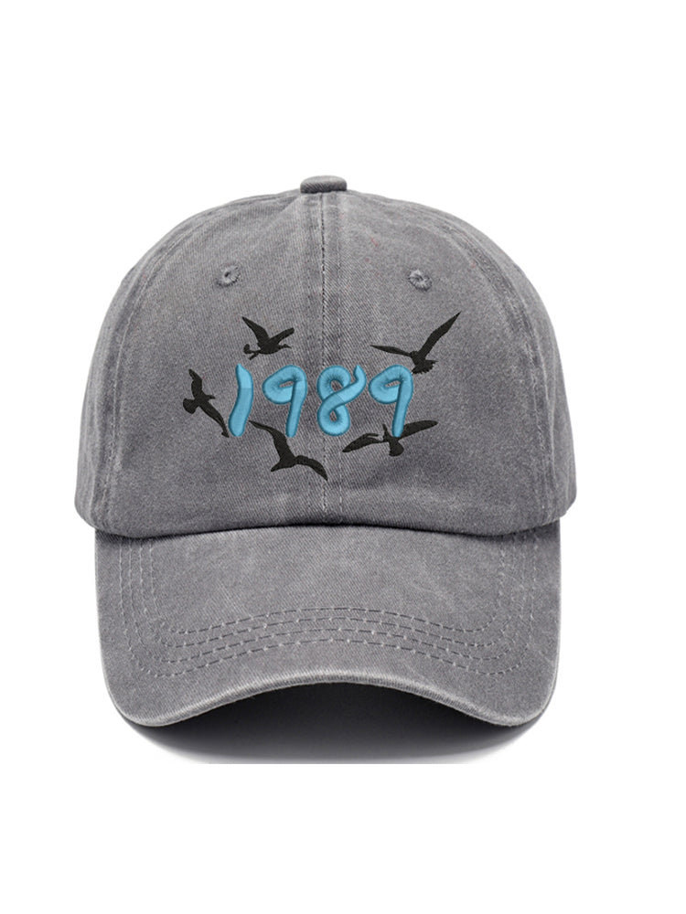 Music Album Embroidery Pattern Hat