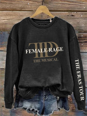 Female Rage the Musical Paris Tour Washed Sweatshirt