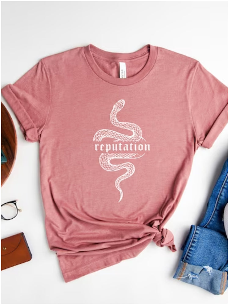 T.S. Reputation Snake Shirt