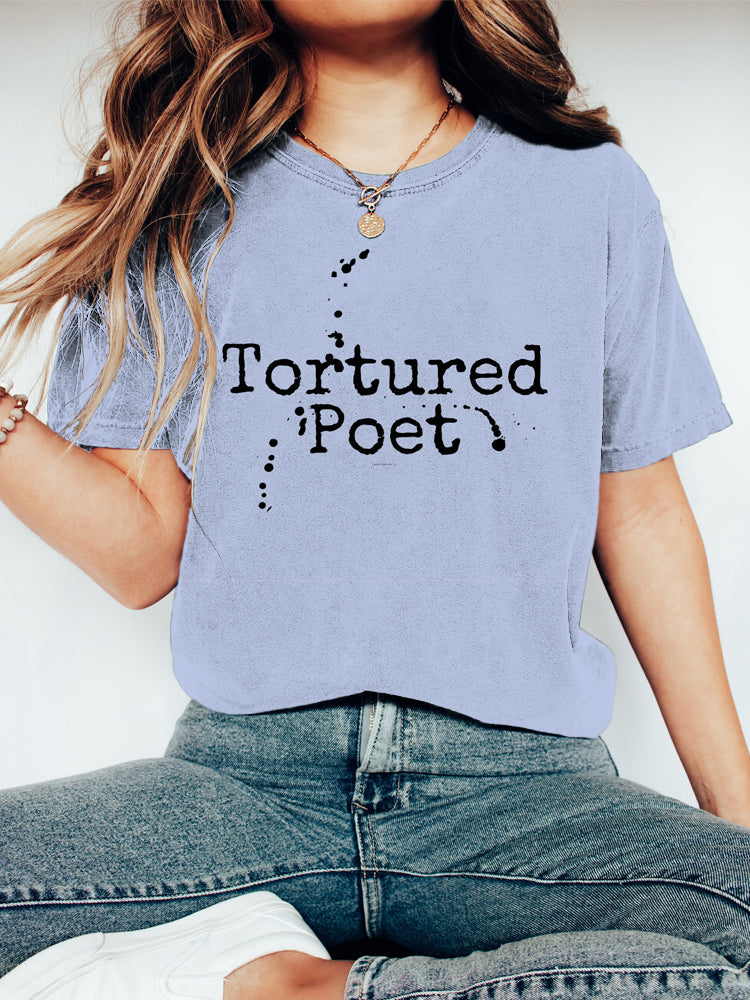 Tortured Poet Ink Short Sleeve T-Shirt