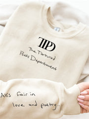 All's Fair in Love & Poetry The Tortured Poets Department Sweatshirt