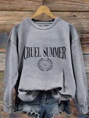 Women's Cruel Summer Print Sweatshirt