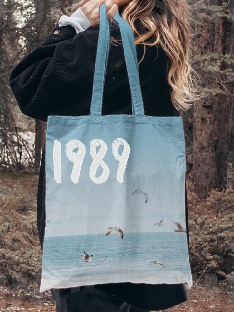 1989 Seagulls Seaside Inspired Ecofriendly Bag