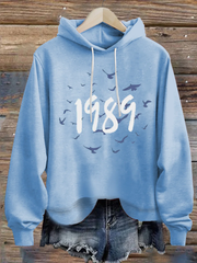 Women's 1989 Music Print Hoodie