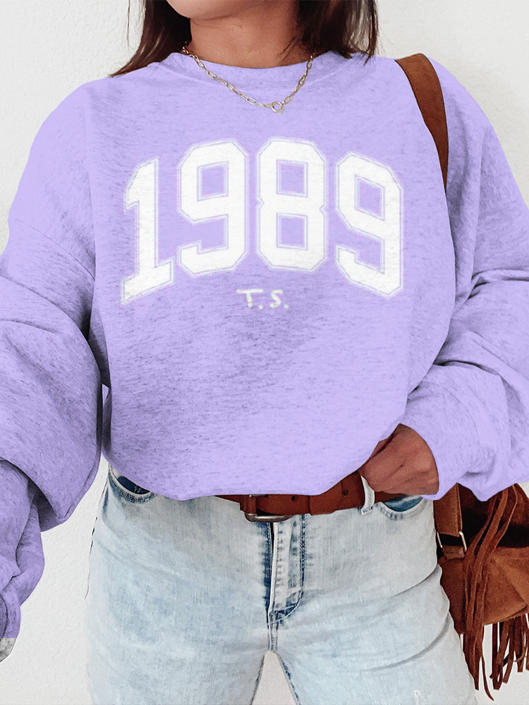 TS 1989 Graphic Vintage Washed Sweatshirt