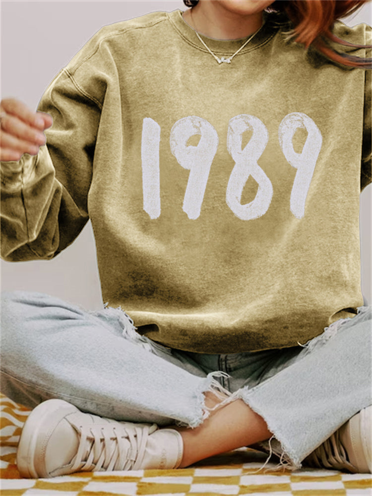 1989 Vintage Washed Sweatshirt