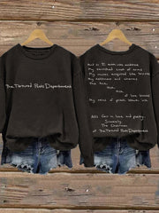 The Tortured Poets Department Graphic Washed Sweatshirt