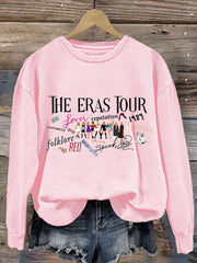 Album Inspiration Leisure Print Sweatshirt