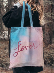 TS Lover Cover Glitter Graphic Sky Inspired Bag