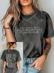 New Album Songs Inspired Vintage Washed T Shirt