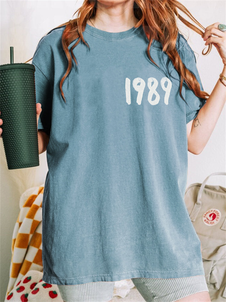 TS 1989 Special Edition Color Inspired Washed T Shirt