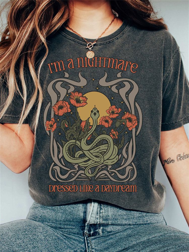 Blank Space I'm A Nightmare Dressed Like A Daydream Vintage T Shirt