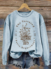 The Tortured Poets Department Print Sweatshirt