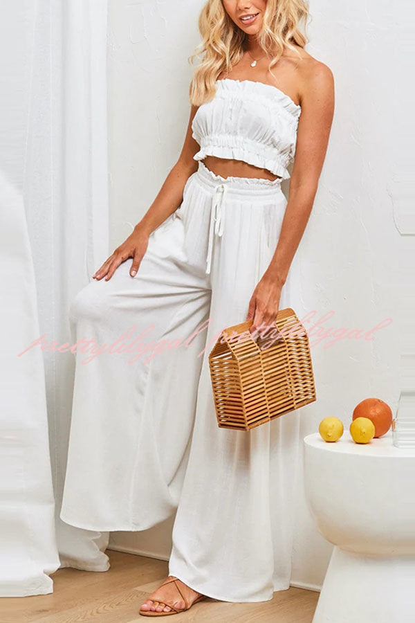 Full of Dreams Pocketed Wide Leg Pants