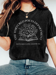 All's Fair In Love And Poetry Inspired Cozy T Shirt