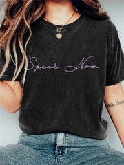 Speak Now Vintage Washed T Shirt