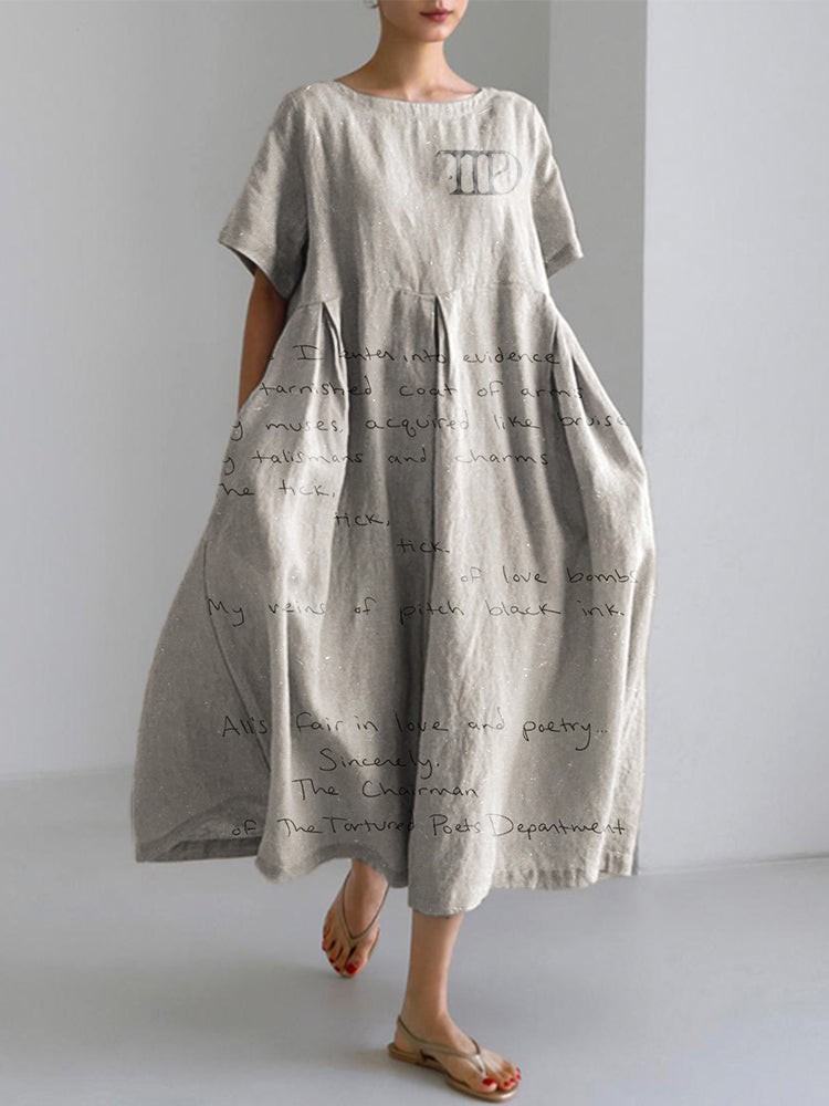 And So I Enter Into Evidence My Tarnished Coat Of Arms Print Maxi Dress