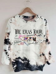 Album Inspiration Leisure Print Sweatshirt