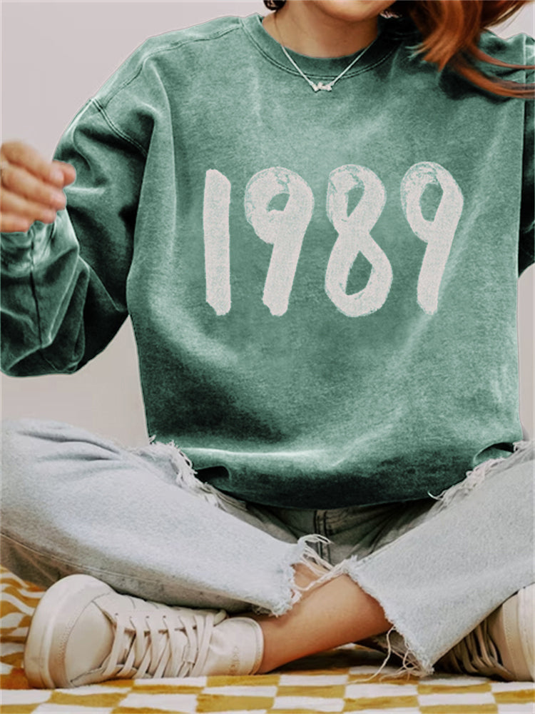 1989 Vintage Washed Sweatshirt