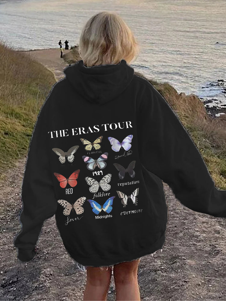 The Eras Tour Butterflies Oversize Hoodie