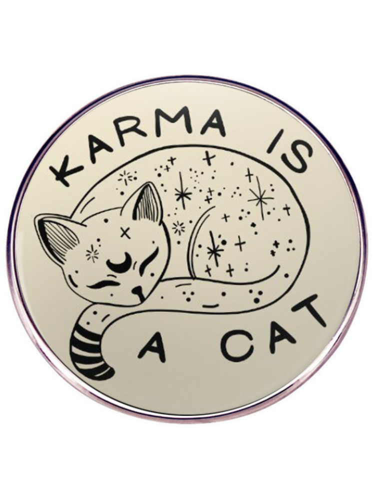 TS 1989 Music Karma Is A Cat Brooch