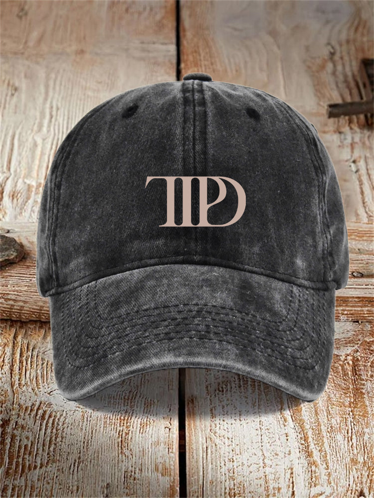 TTPD The Tortured Poets Department Washed Cap