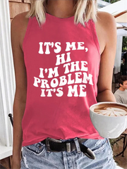 Women's Lyrics Its Me Hi I'm The Problem Vest