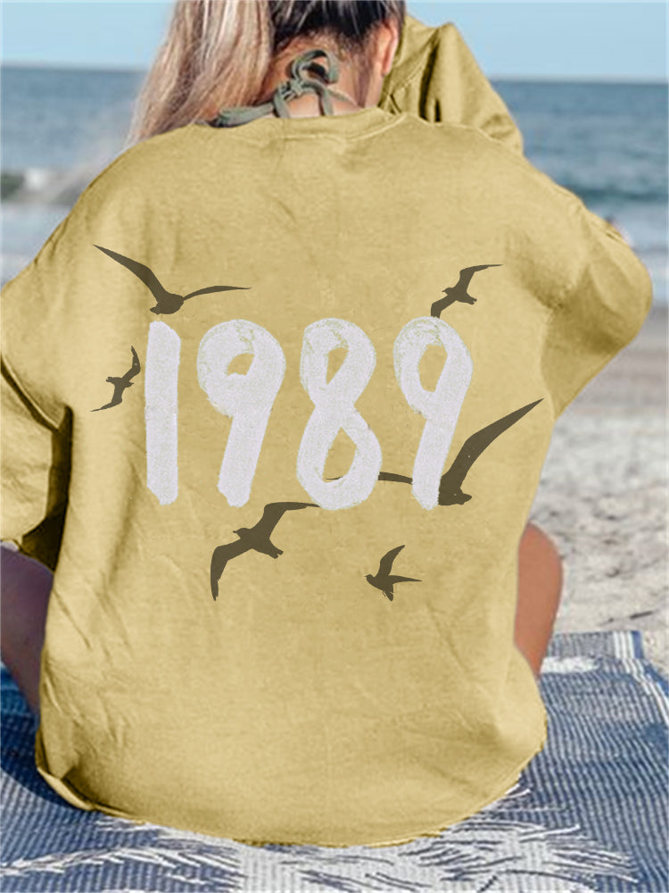 TS 1989 Special Edition Seagulls Graphic Sweatshirt