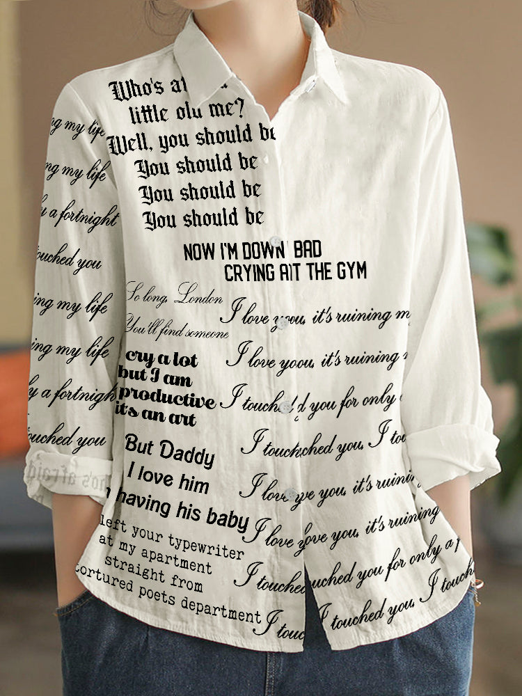 New Album Songs Lyrics Inspired Blouse