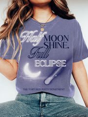 Half Moonshine, Full Eclipse Short Sleeve T-Shirt